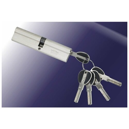 фото Личинка 100мм msm c100 (50*50) никель, перфо. ключ-ключ