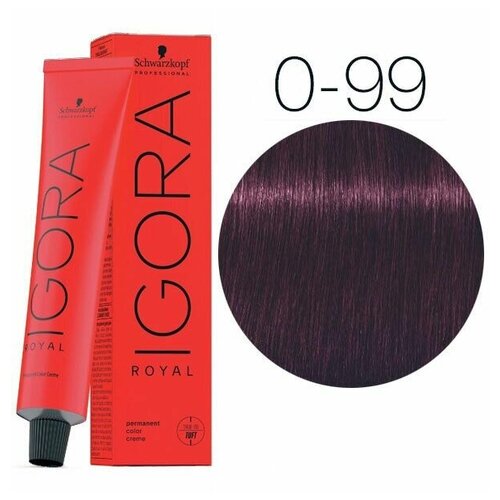 Краска для волос Schwarzkopf IGORA ROYAL 0-99