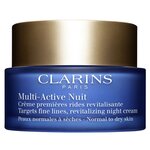 Clarins Multi-Active Ночной крем для лица для нормальной и сухой кожи - изображение