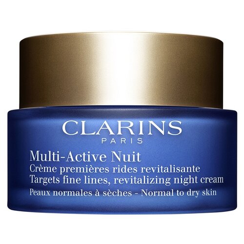 Clarins Multi-Active Ночной крем для лица для нормальной и сухой кожи, 50 мл
