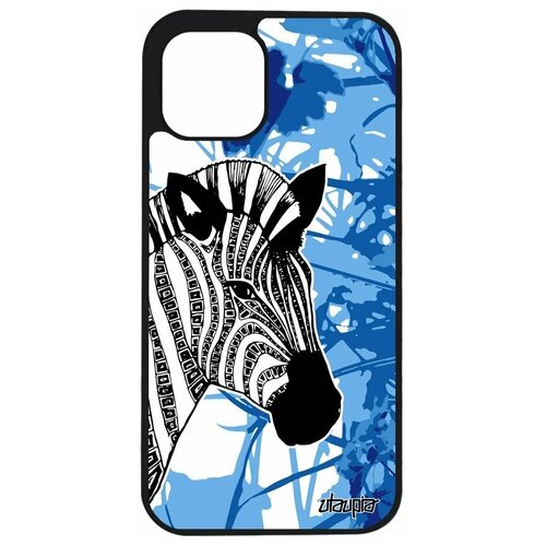 фото Чехол на мобильный apple iphone 12, "зебра" африка лошадь utaupia