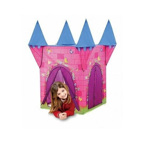 фото Игровая палатка рыжий кот "башня принцессы-1" 110х110х132 см