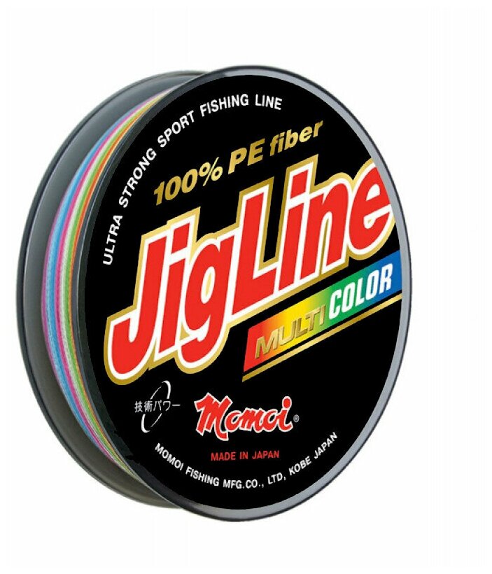 Плетеный шнур Jigline Multicolor 100 м 030 мм