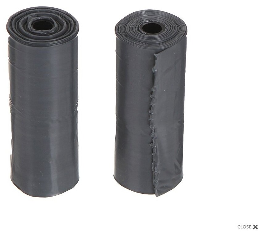 фото Пакеты для мусора в подстаканник Baseus CRLJD-0G Gentleman Style полиэтилен, тёмно-серый