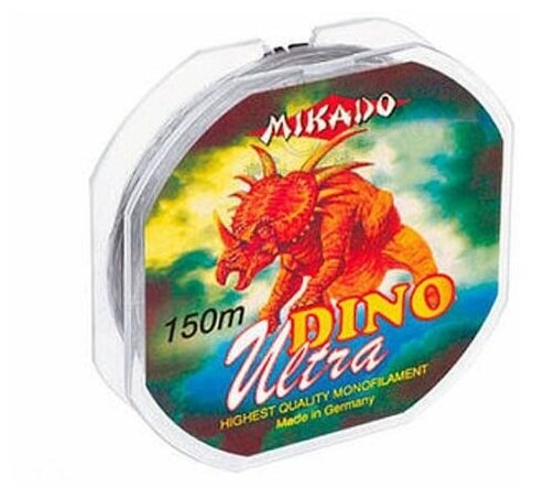 Леска мононить Mikado DINO ULTRA 0,12 (30 м) - 2.60 кг.