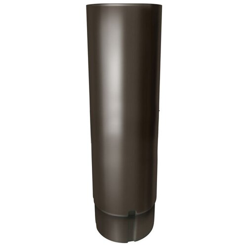 Труба водосточная металл d90мм коричневый (3м) / Труба водосточная металл d90мм коричневый (3м)