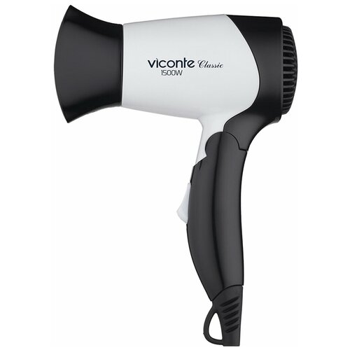 Фен Viconte VC-3748 1500Вт Белый 2 скорости 2 температурных режима 97700₽