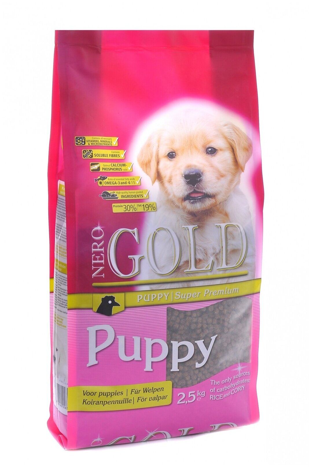 NERO GOLD PUPPY для щенков всех пород с курицей и рисом (12 кг)