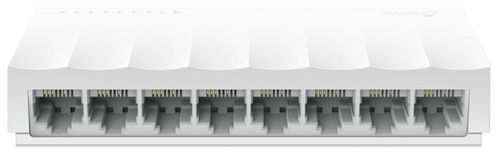 Коммутатор TP-Link LS1008 8-портовый 10/100 Мбит/с неуправляемый, 8 портов RJ45 10/100 Мбит/с