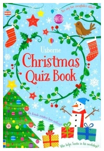 Christmas Quiz Book (Usborne) - фото №1