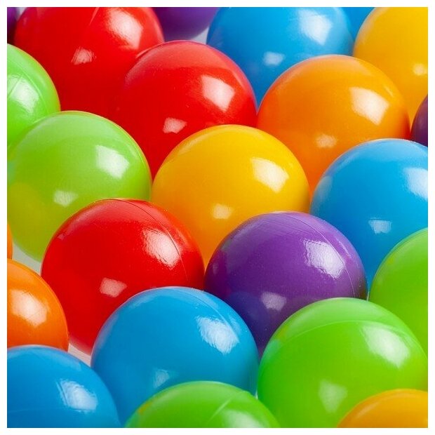 Набор шариков "BabyStyle" (120 шт/d 8 см) 107-2020 - фотография № 2