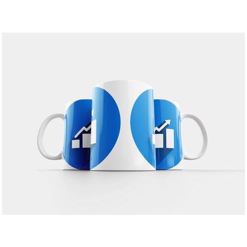 фото Кружка "статистика, диаграмма, анализ" 320 мл lotsprints