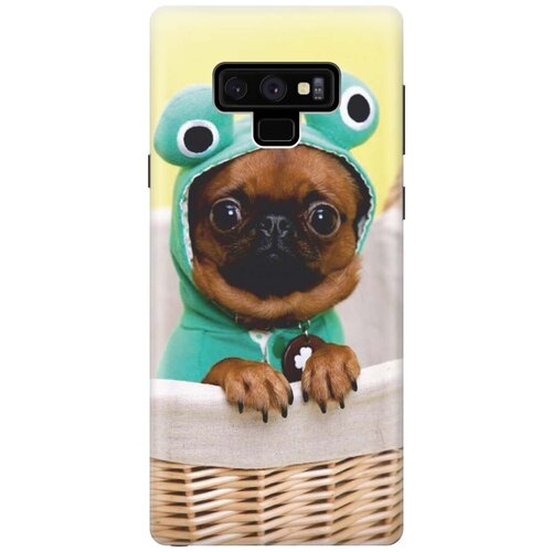 RE: PA Накладка Transparent для Samsung Galaxy Note 9 с принтом Собака в смешной шапке