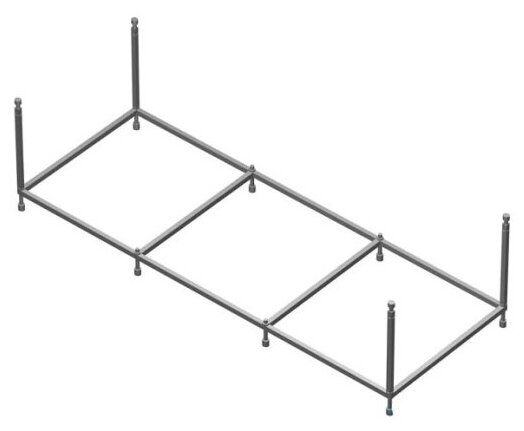 Для ванны Roca BeCool 170x80см монтажный комплект (ZRU9302853) - фотография № 1