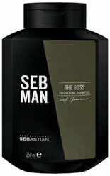 Seb man the boss - освежающий шампунь для увеличения объема 250 мл