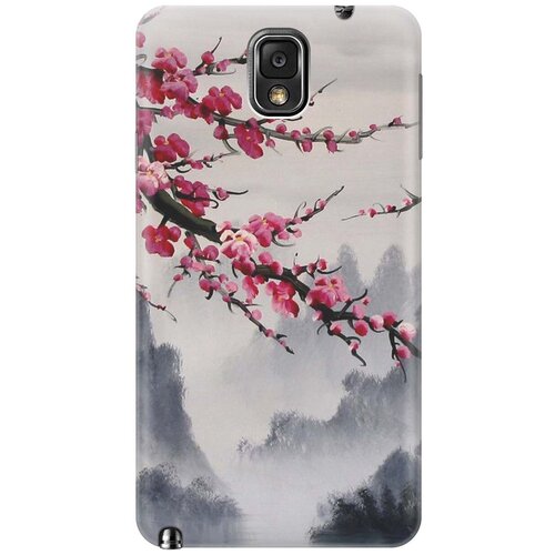 фото Re:pa накладка transparent для samsung galaxy note 3 с принтом "сакура"