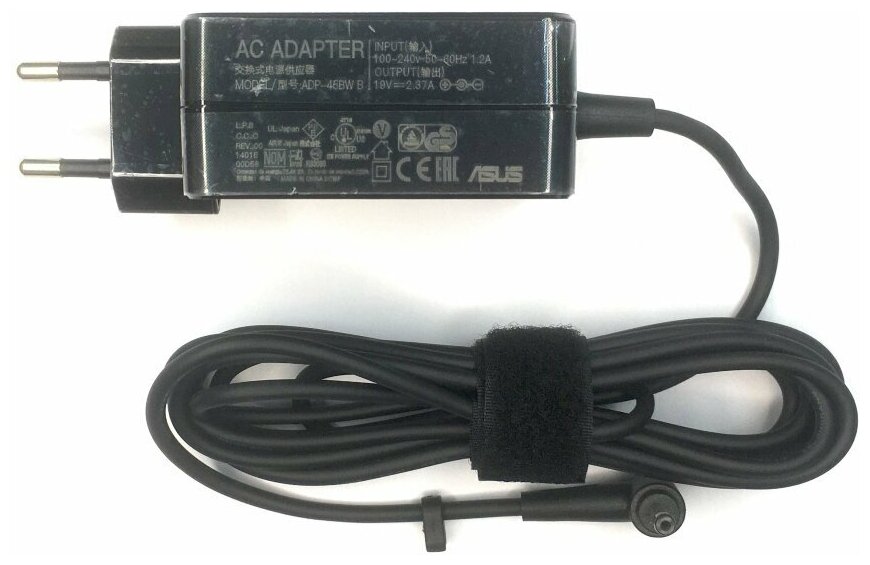 Зарядное устройство 45W / Оригинальный блок питания для ноутбука Asus X540Y / 19V-2,37A (4.0мм-1.35мм)