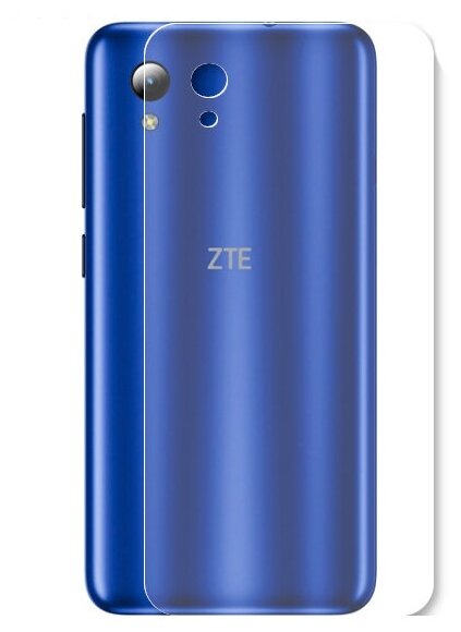 Гидрогелевая пленка LuxCase для ZTE Blade L8 0.14mm Back Matte 86772 - фотография № 1