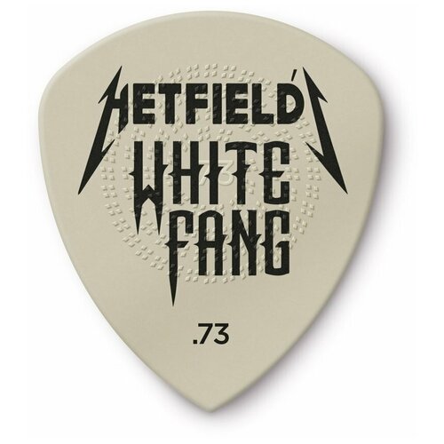 Медиаторы, толщина 0.73 мм, 6 шт. Dunlop White Fang PH122P073 6Pack