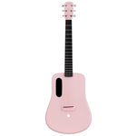 Lava ME 2 FreeBoost Pink электроакустическая гитара со звукоснимателем и встроенными эффектами, цвет розовый - изображение