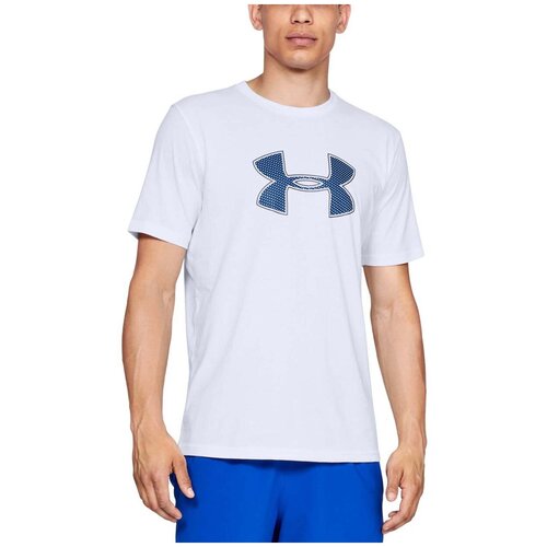 фото Футболка under armour big logo ss белый xxl 1329583-100