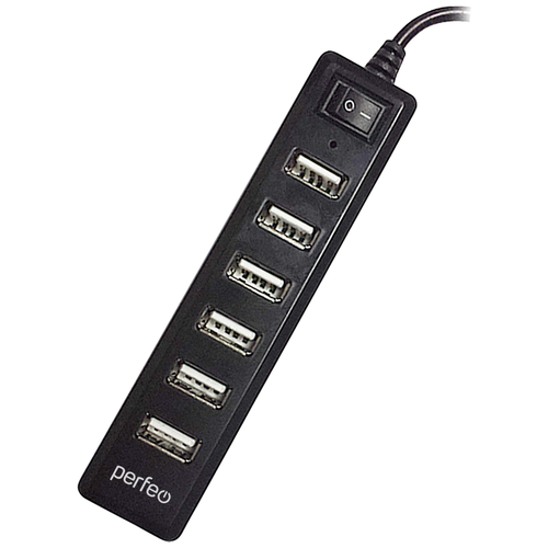 USB-HUB Perfeo 7 Port, (PF-H034 White) белый usb hub perfeo 7 port pf h034 white белый