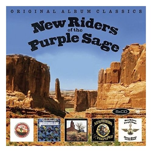Компакт-Диски, Columbia, NEW RIDERS OF THE PURPLE SAGE - Original Album Classics (New Riders Of The Purple Sage / Powerglide / Gypsy Cowboy / The Adventures (5CD)