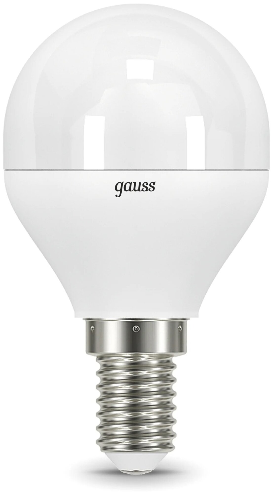 Gauss Лампа Шар 9.5W 950lm 4100K E14 LED