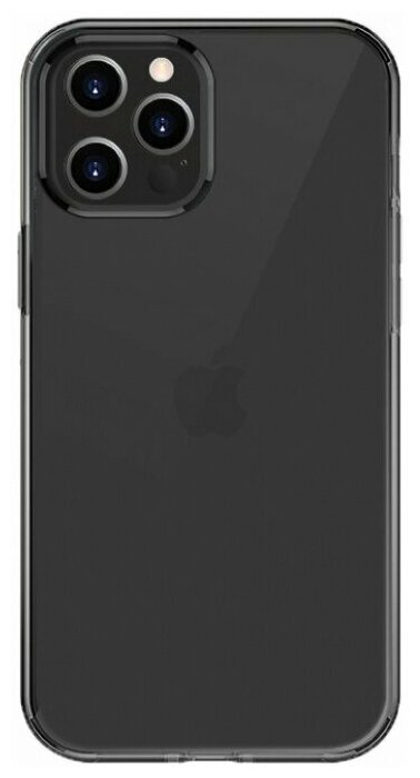 Чехол Uniq для Iphone 12 Pro Max Clarion Anti-microbial, серый