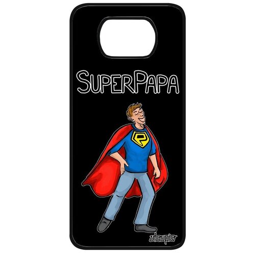 фото Противоударный чехол на // xiaomi poco x3 pro // "суперпапа" супергерой отец, utaupia, светло-зеленый