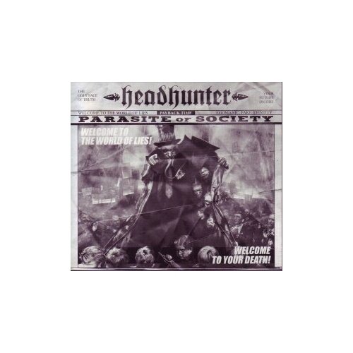 Компакт-Диски, AFM Records, HEADHUNTER - PARASITE OF SOCIETY (CD)
