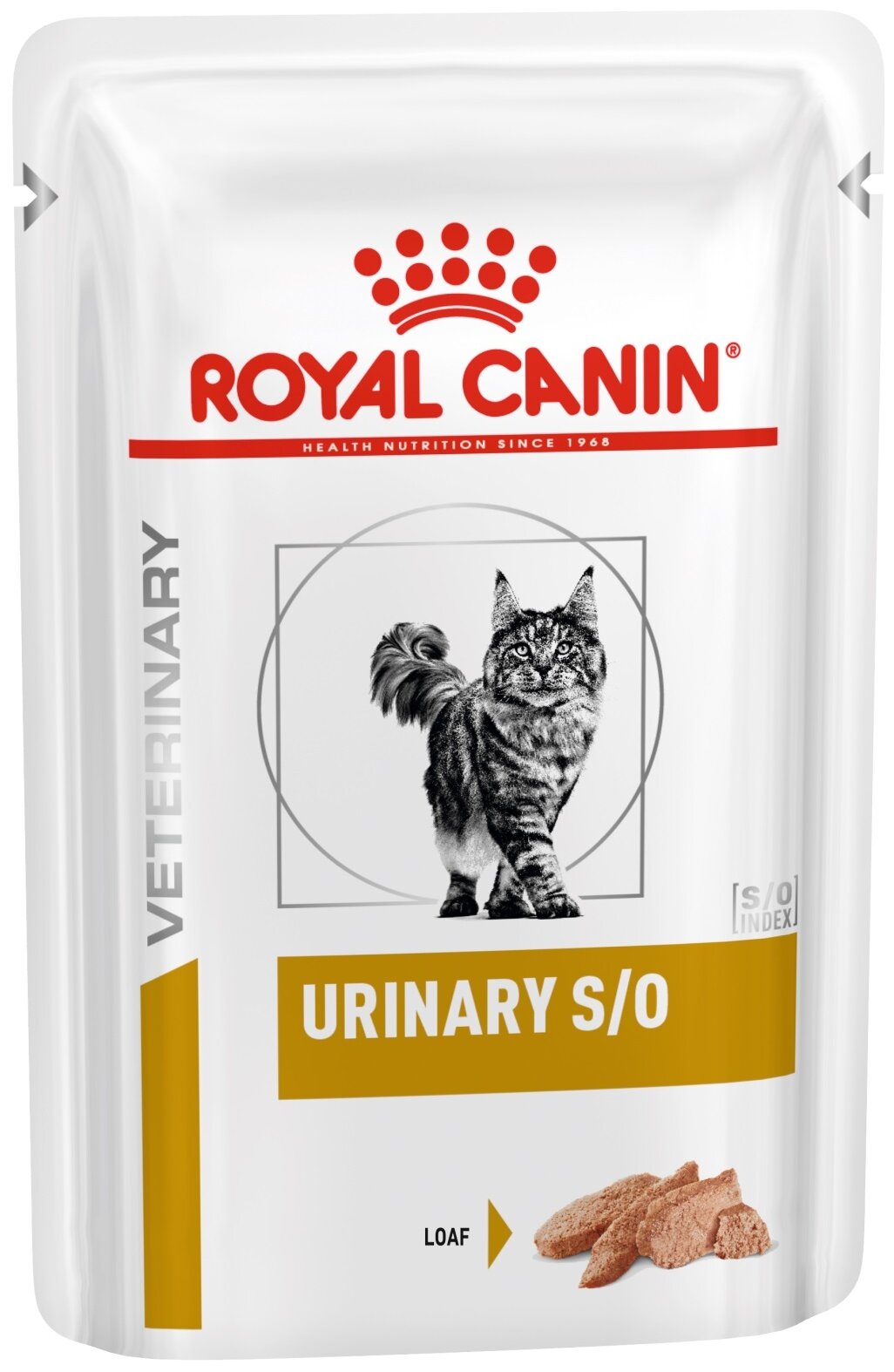 Влажный корм для кошек Royal Canin Urinary S/O, для лечения МКБ 85 г (паштет)