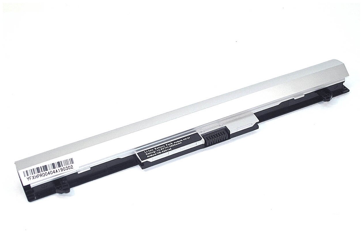Аккумулятор OEM (совместимый с RO04, RO06XL) для ноутбука HP ProBook 430 G3 14.4V 2600mAh серебристый с черным