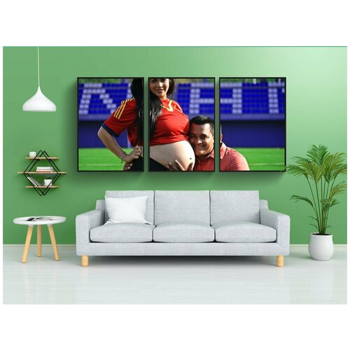 фото Набор модулных постеров для интерьера "беременность, семья, люди" 60x90 см. в тубусе, без рамки lotsprints