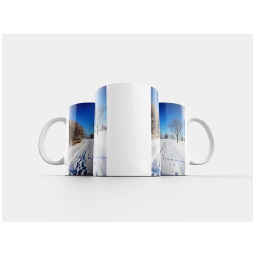 фото Кружка "чикаго, зима, снег" 320 мл lotsprints