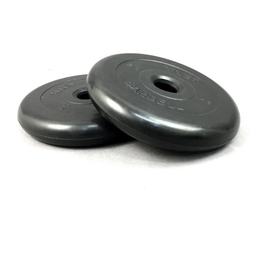 фото Комплект дисков атлет (2 по 2,5 кг) mb barbell