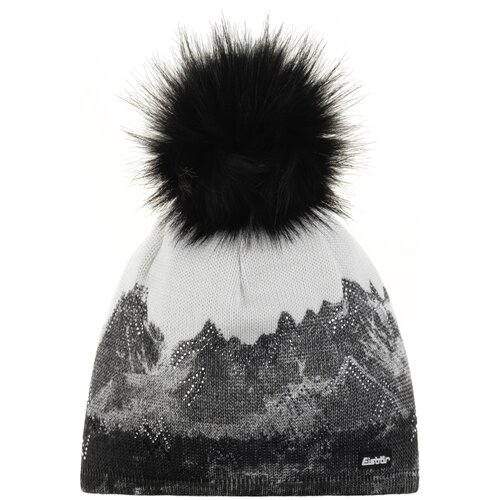 фото Шапка eisbar 2021-22 draw lux crystal mu серый, белый (см:56-58)