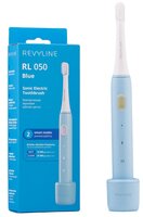 Электрическая звуковая зубная щетка Revyline RL 050, голубая