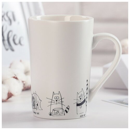 фото Кружка "день кота", 380 мл доляна