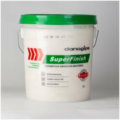 Шпатлевка полимерная Danogips (Sheetrock) SuperFinish, 17л (28кг)