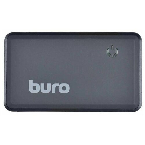 Устройство чтения карт памяти USB2.0 Buro BU-CR-151 черный