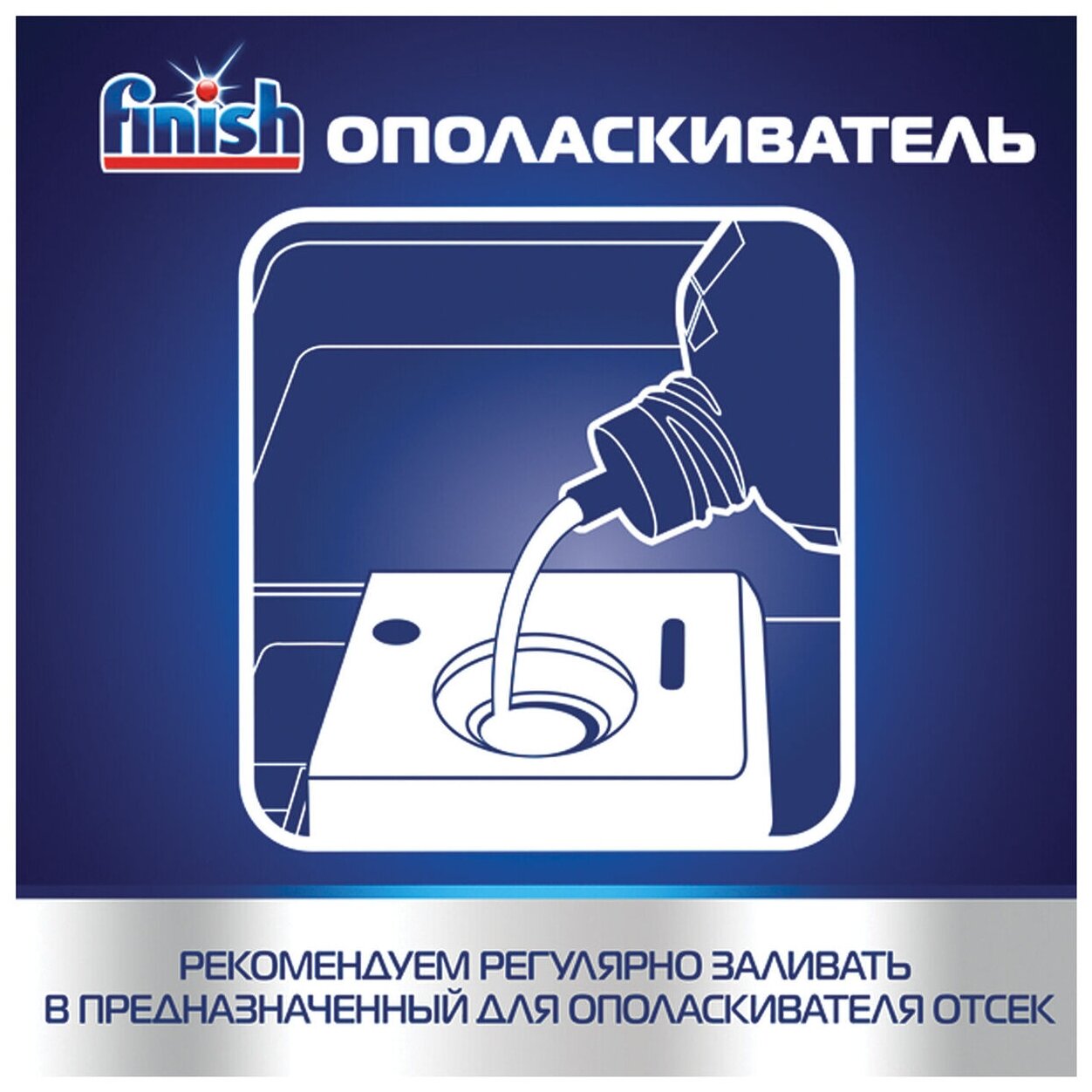 FINISH Shine & Protect Ополаскиватель для ПММ 800 мл. х 2 шт. - фотография № 6