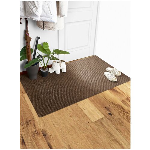 Коврик придверный 90*150 (ТПР, Ребро 2 2) (Коричневый)