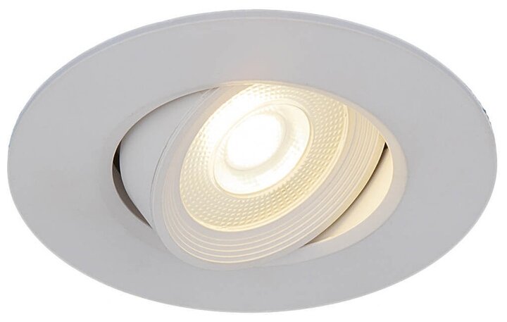 Встраиваемый потолочный светодиодный светильник 9914 LED 6W WH белый - фотография № 1
