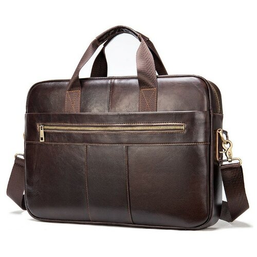 Мужская сумка портфель -A220/2 Без бренда коричневый  