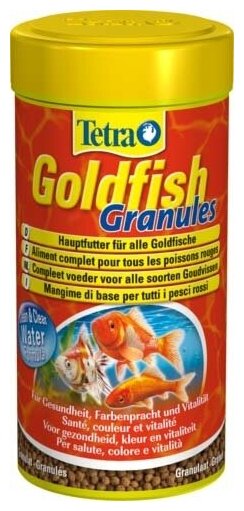 TetraGoldfish Granules корм в гранулах для золотых рыб 250 мл