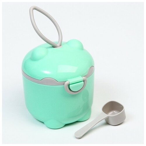 Контейнер для хранения детского питания 250 мл цвет бирюзовый 762₽