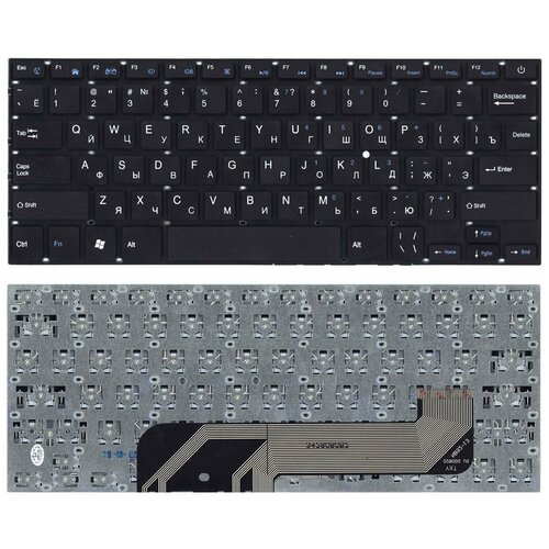 Клавиатура для ноутбука Prestigio Smartbook 141C черная 2240₽