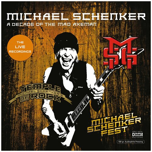 Виниловая пластинка Inakustik LP Schenker Michael - A Decade Of The Mad Axeman (Live Recordings)