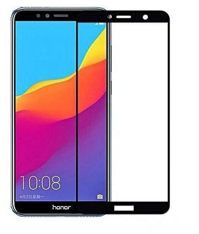 Защитное стекло для Honor 9S / Huawei Y5p / Противоударное стекло с олеофобным покрытием на Хонор 9С и Хуавей И5П